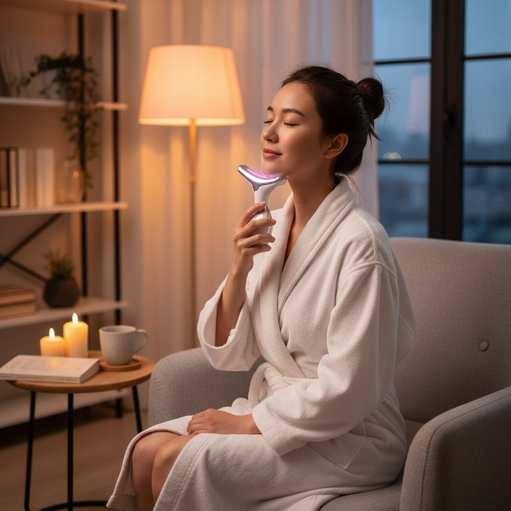 Appareil Lifting Visage & Cou LED